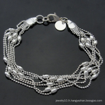 Bracelet en argent sterling Bracelet en argent sterling Bijoux en argent 925 BSS-009